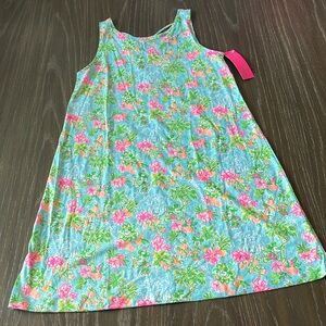 Lilly Pulitzer Disney Loves Lilly Blue Ibiza Kristen Dress Size Small